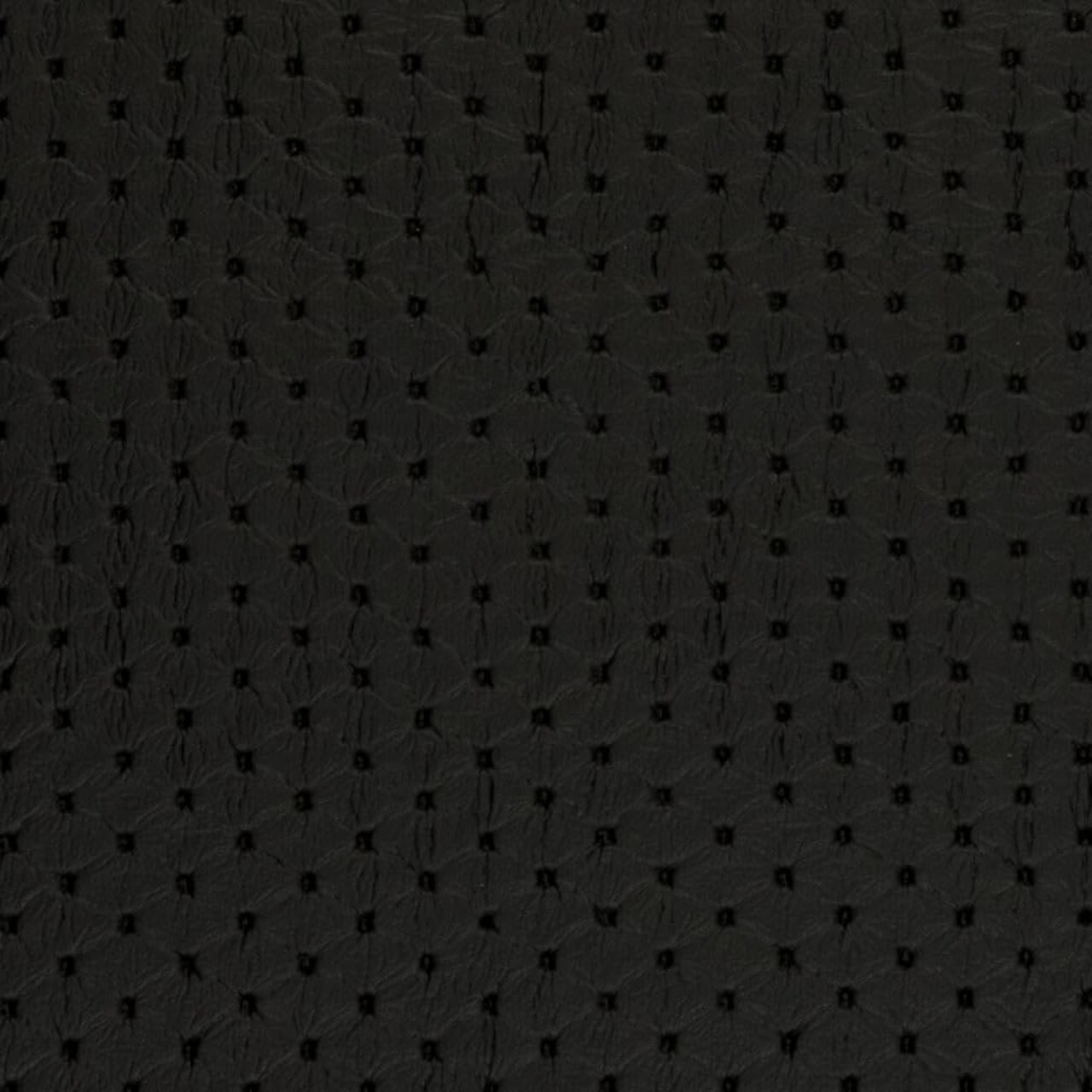 Black Stain Resistant Performance Pet Friendly Small Scale Vinyl Upholstery Fabric by The Yard - SKU: Debra Black
